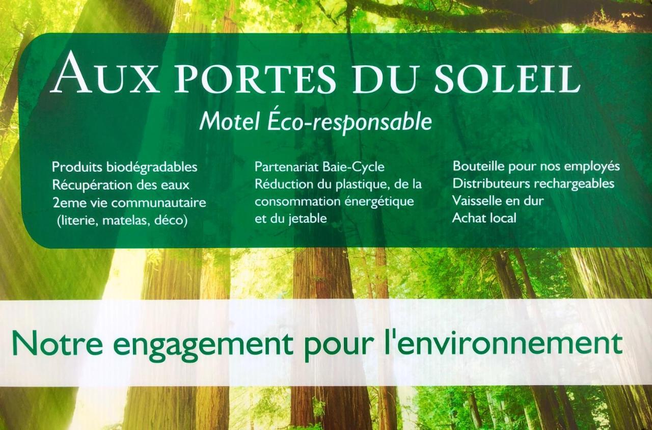 Aux Portes du Soleil Baie-Saint-Paul Exterior foto